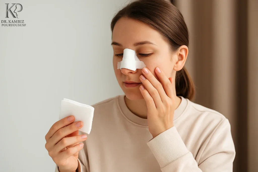 مراقبت از بینی در هفته اول بعد از عمل