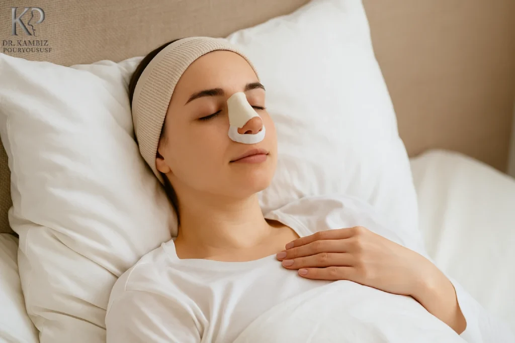 نکات مراقبتی در هفته اول بعد از عمل بینی- دکتر کامبیز پوریوسف