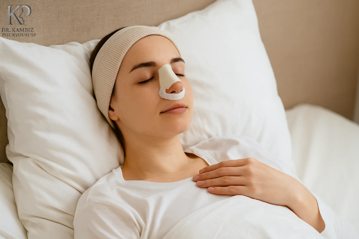 نکات مراقبتی در هفته اول بعد از عمل بینی- دکتر کامبیز پوریوسف