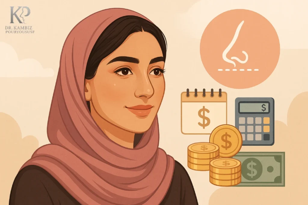 هزینه عمل بینی طبیعی در تهران