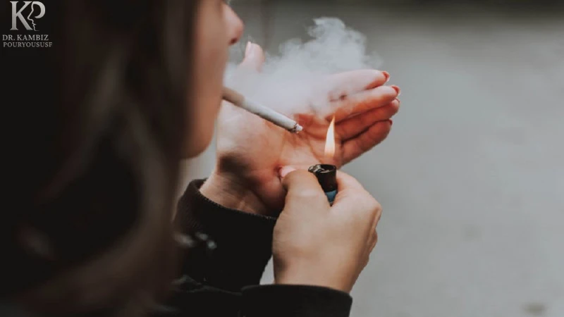 سیگار و قلیان بعد از عمل بینی