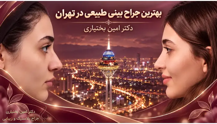 بهترین جراح بینی طبیعی در تهران- دکتر امین بختیاری (1)