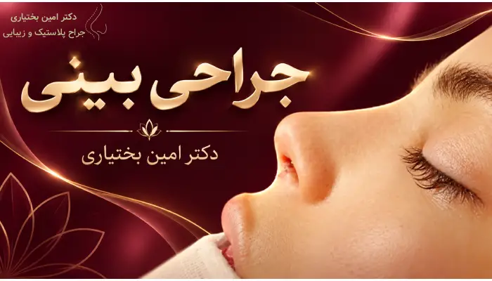 راهنمای جراحی بینی در سایت دکتر امین بختیاری
