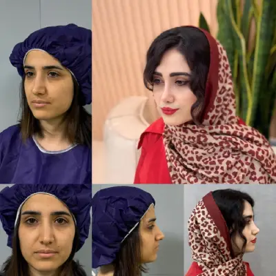 عکس قبل از جراحی بینی ترمیمی دکتر امین بختیاری